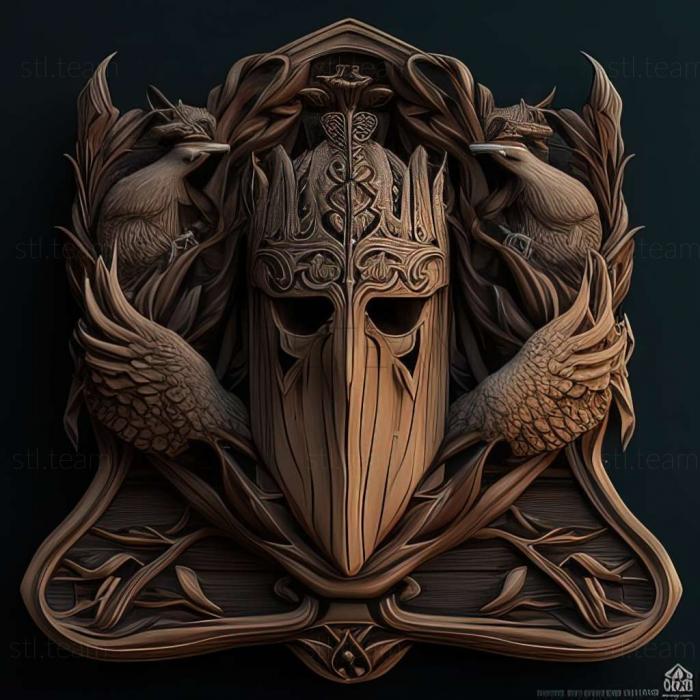 3D модель Игра Dark Souls II Корона короля слоновой кости (STL)